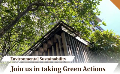 Join us in taking  Green Actions