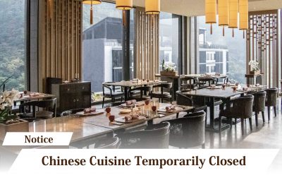 【Notice】Chinese Cuisine Temporarily Closed for Renovations April 27-28