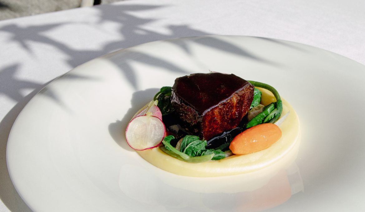 紅酒燉澳洲巧克力和牛臉頰Braised Austria Wagyu Beef Cheek